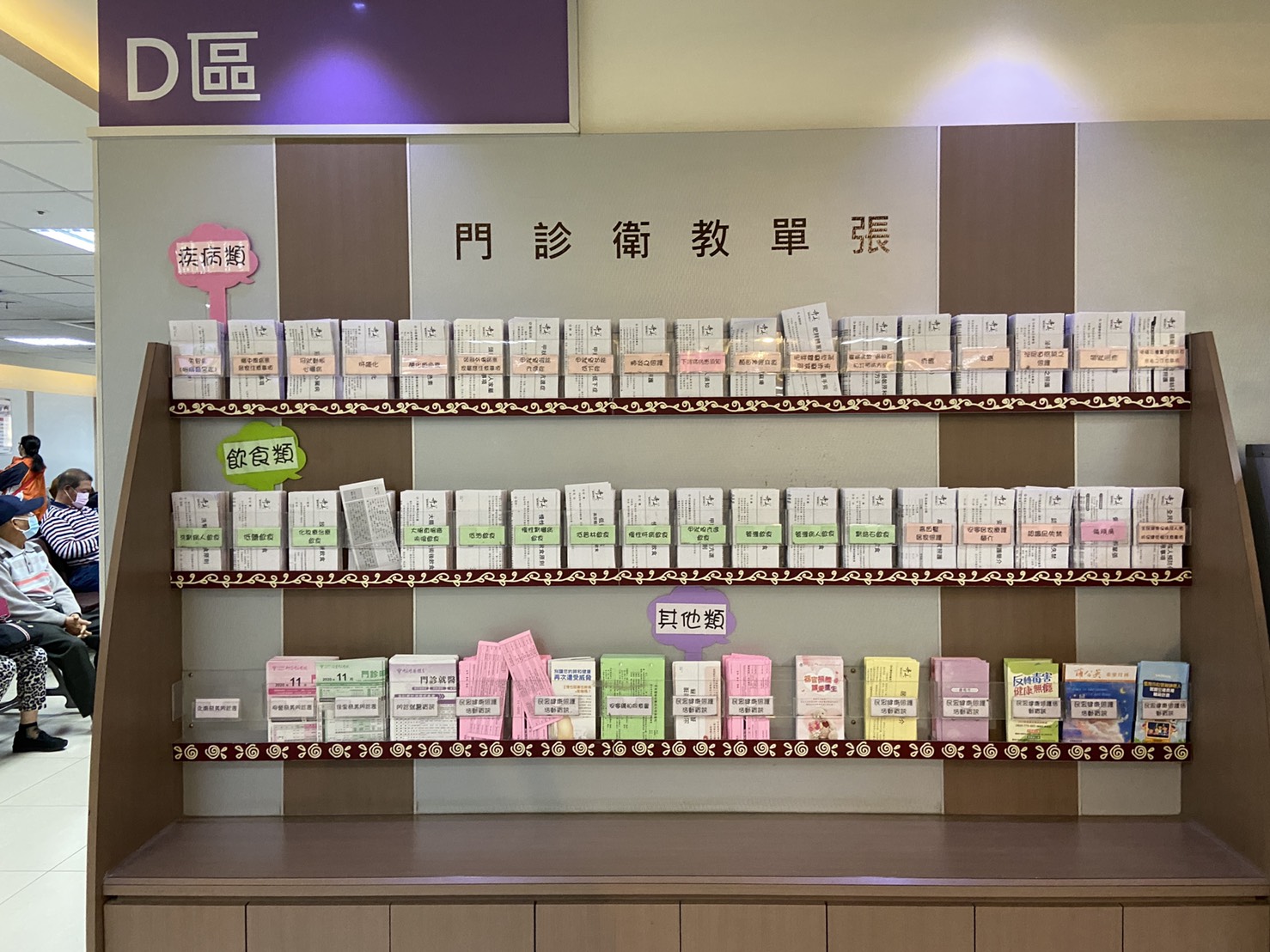第一醫療大樓-2F門診衛教單張